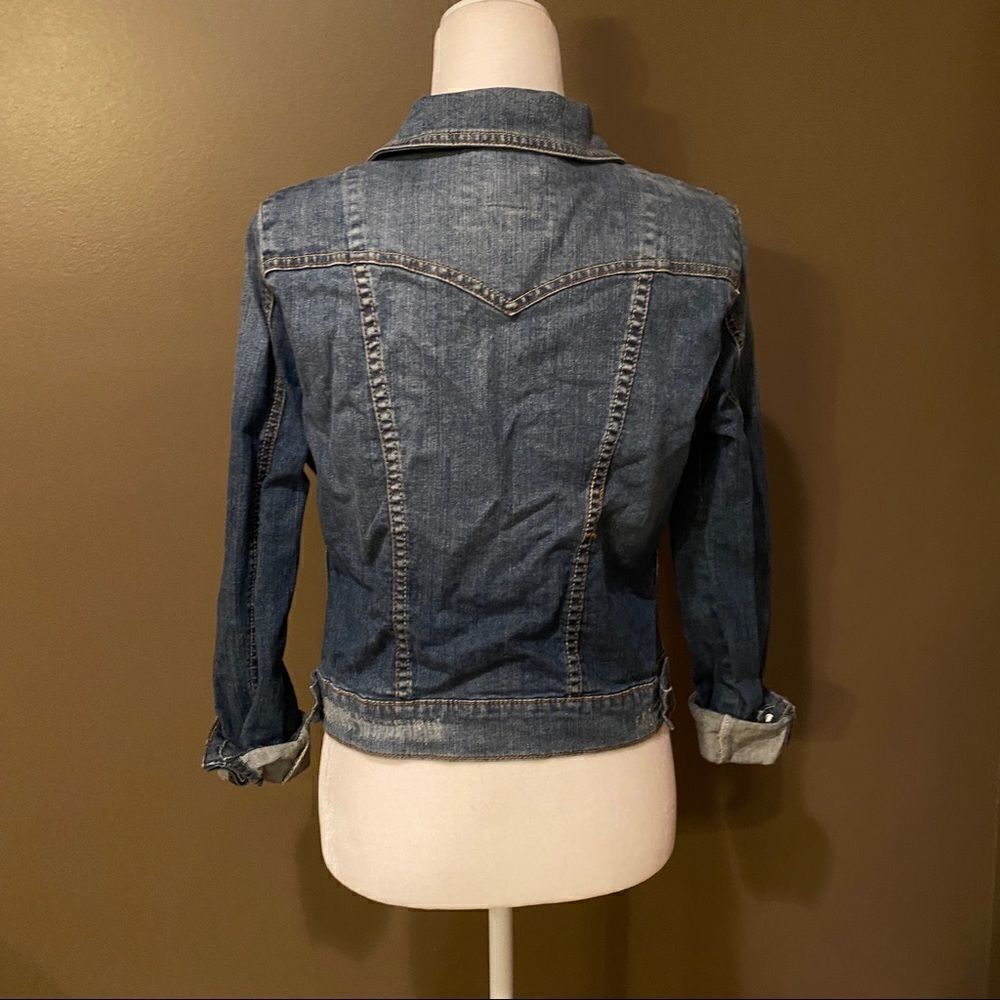 2.1 Blue Jean Jacket Girls Size Large - Picture 9 of 15